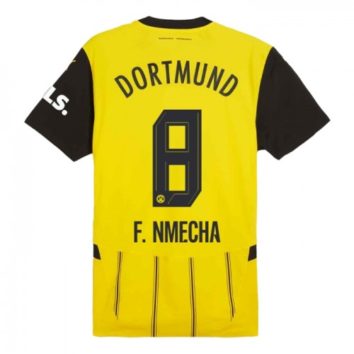 Maillot de Foot Borussia Dortmund F. Nmecha 8 Domicile 2024-25 Maillot de Foot Borussia Dortmund F. Nmecha 8 Domicile 2024-25